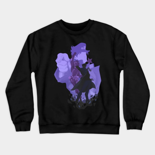 Kujo Jotaro Crewneck Sweatshirt by amrivora